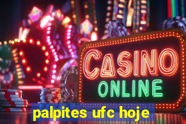 palpites ufc hoje